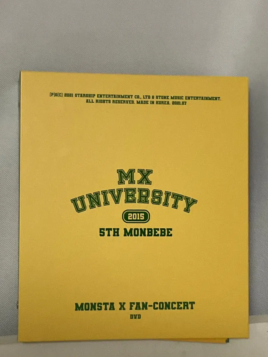 몬스타엑스 6기 팬콘 DVD 본품 개봉 제품 양도